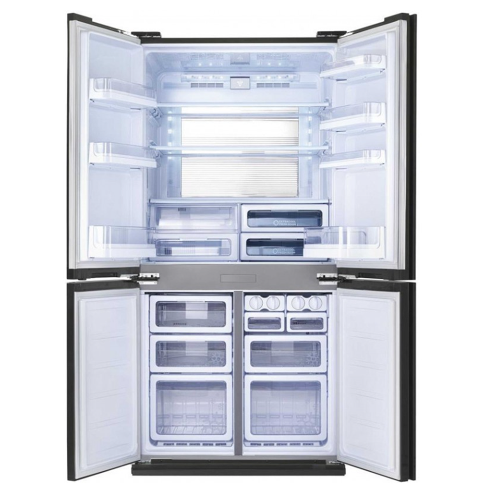 SHARP 605 LİTRE SİYAH NO FROST BUZDOLABI SJ-GX820F2-BK