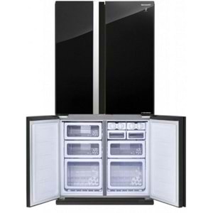 SHARP 605 LİTRE SİYAH NO FROST BUZDOLABI SJ-GX820F2-BK