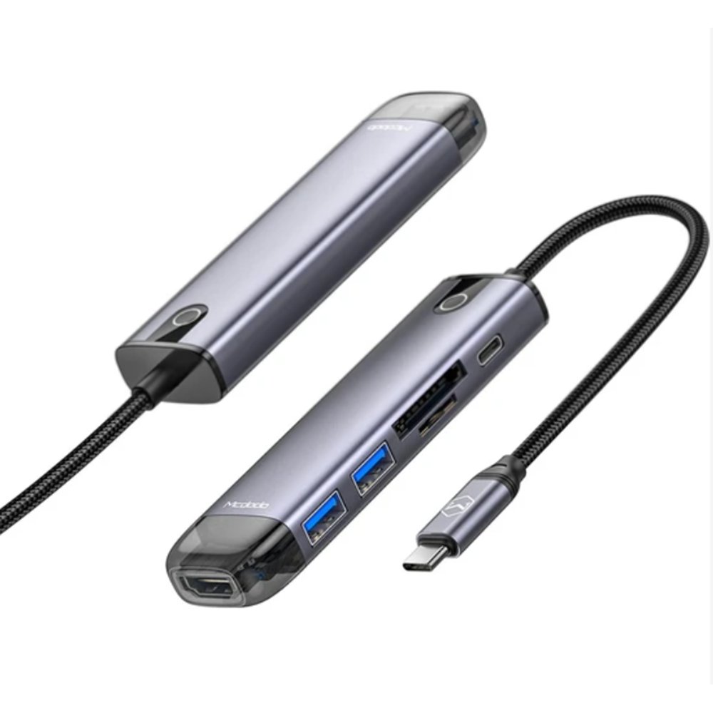 MCDODO HU-7740 6İN1 USB-C HUB GREY