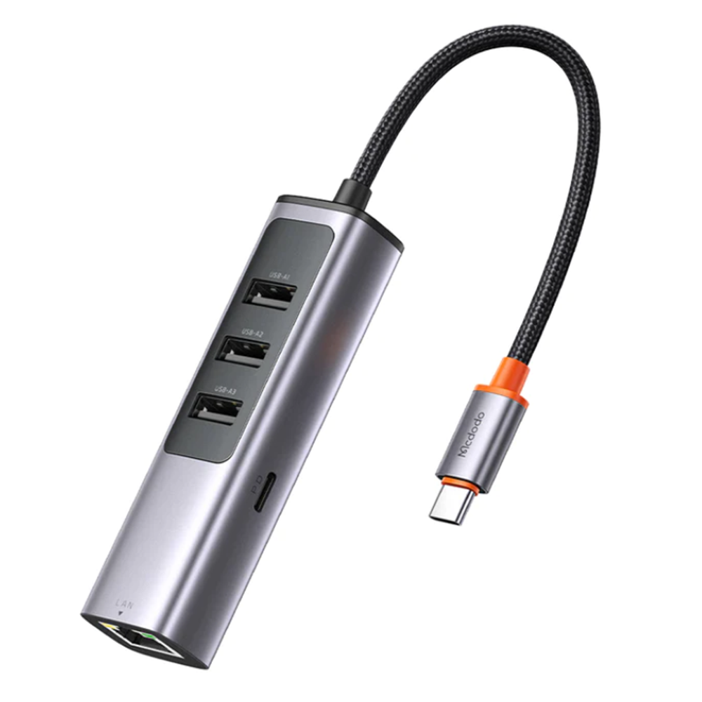 MCDODO HU-1110 5İN1 USB-C DOCKİNG STATİON DEEP GREY