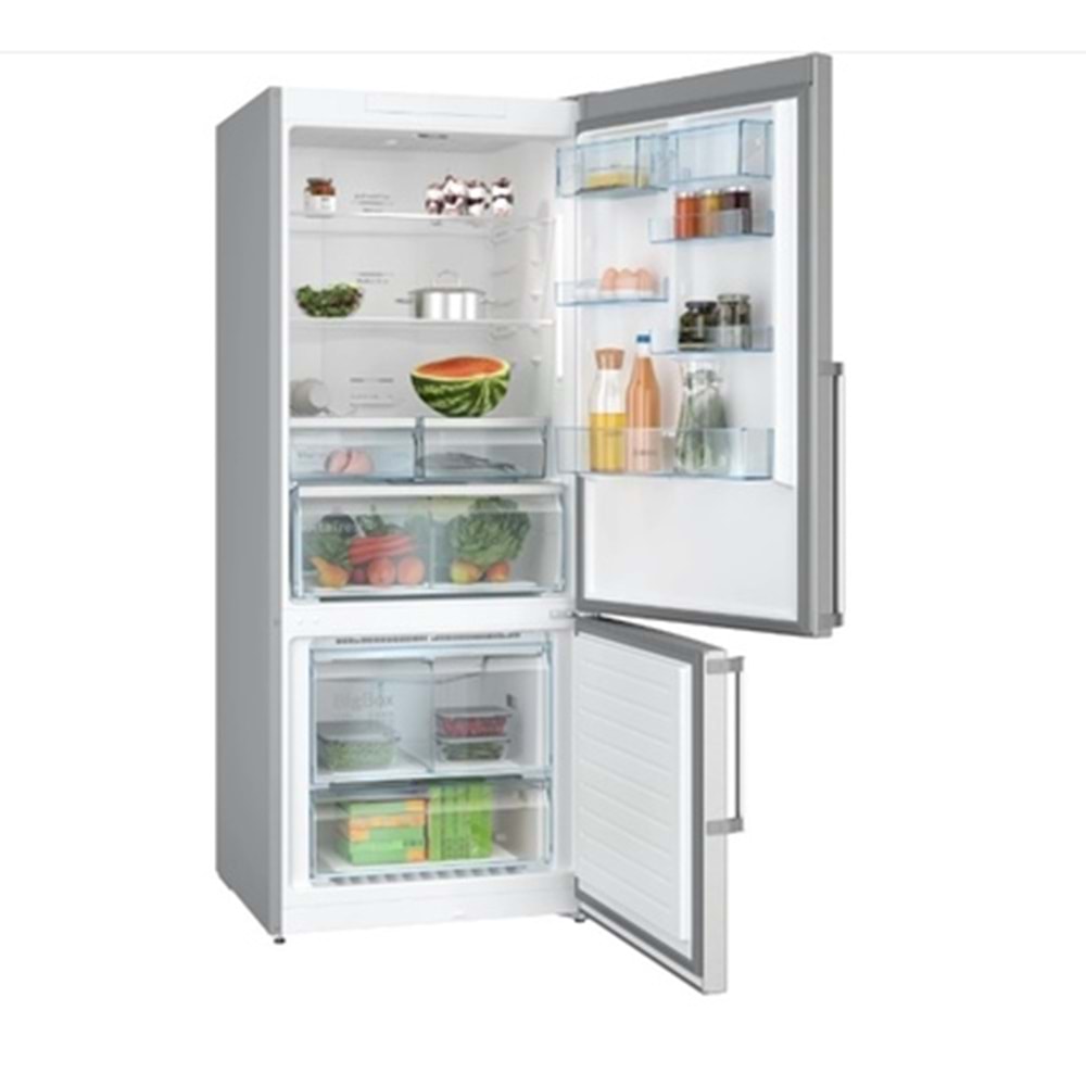 BOSCH 578 LİTRE İNOX A++ NO-FROST BUZDOLABI KGN76CI30U