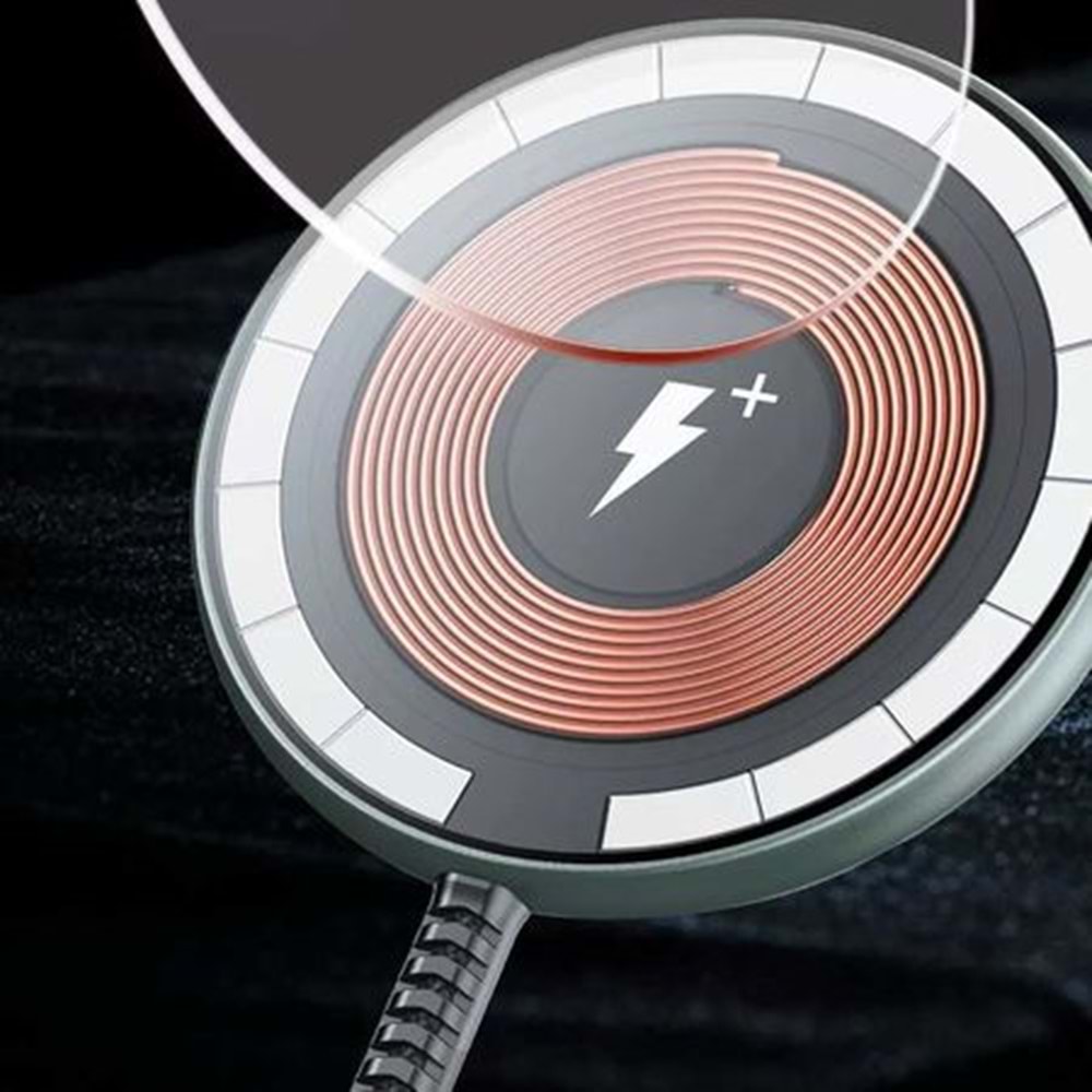 WİWU M14 MAGNECİC WİRELESS MAGSAFE CHARGER