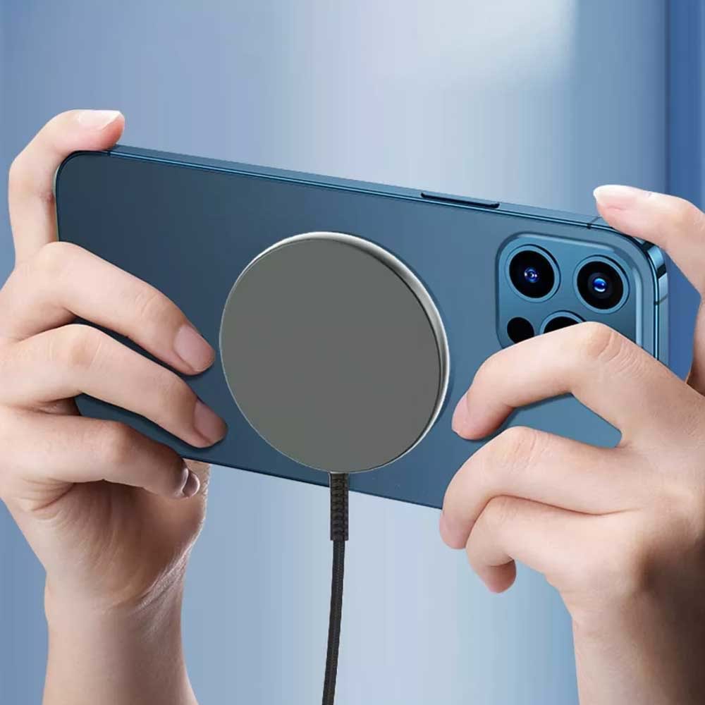 WİWU M14 MAGNECİC WİRELESS MAGSAFE CHARGER