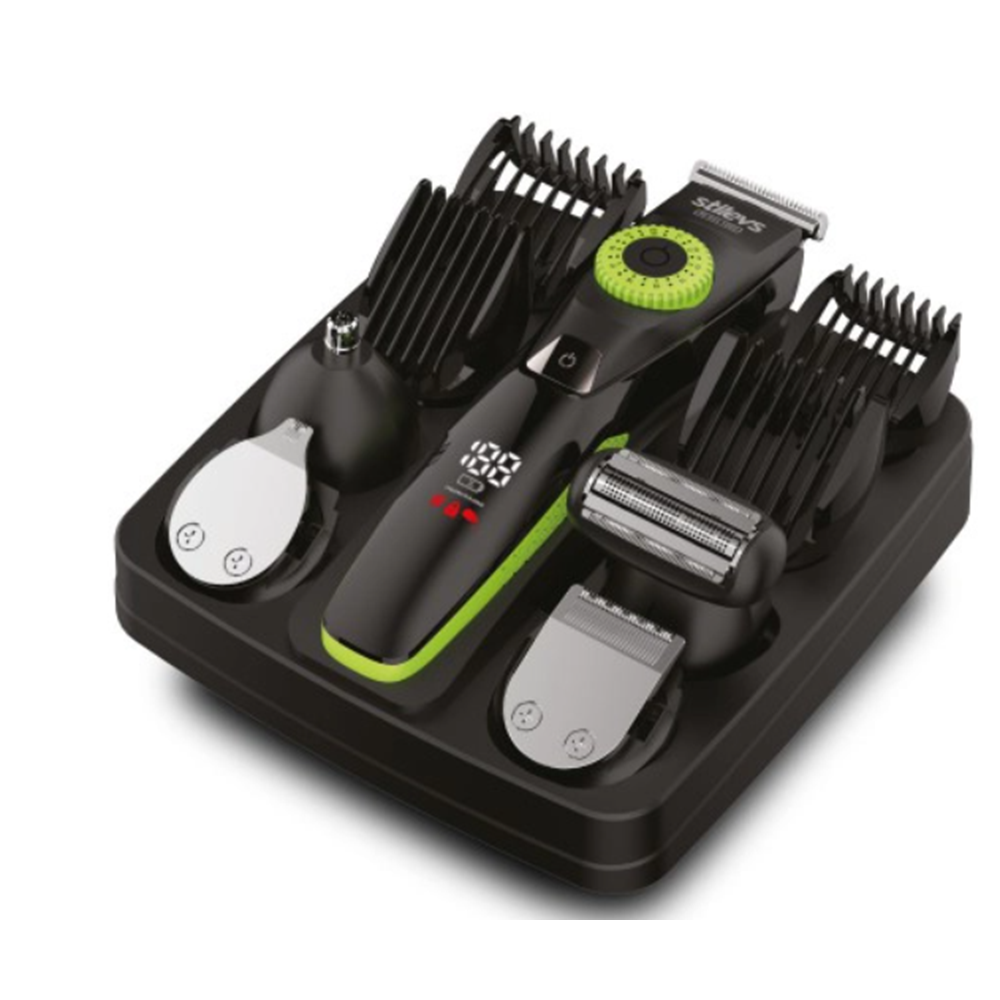 STİLEVS ERKEK BAKIM SETİ TRAŞ MAKİNESİ YEŞİL ST-MRSTİL 1002