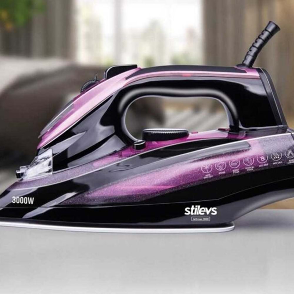 STİLEVS JETTMAX NANO SERAMİK ÜTÜ LİLA 3000W