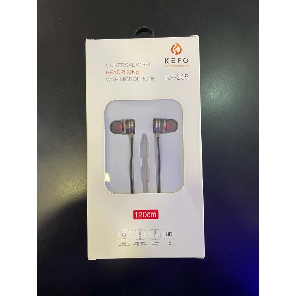 KEFO KABLOLU KULAKLIK AUX