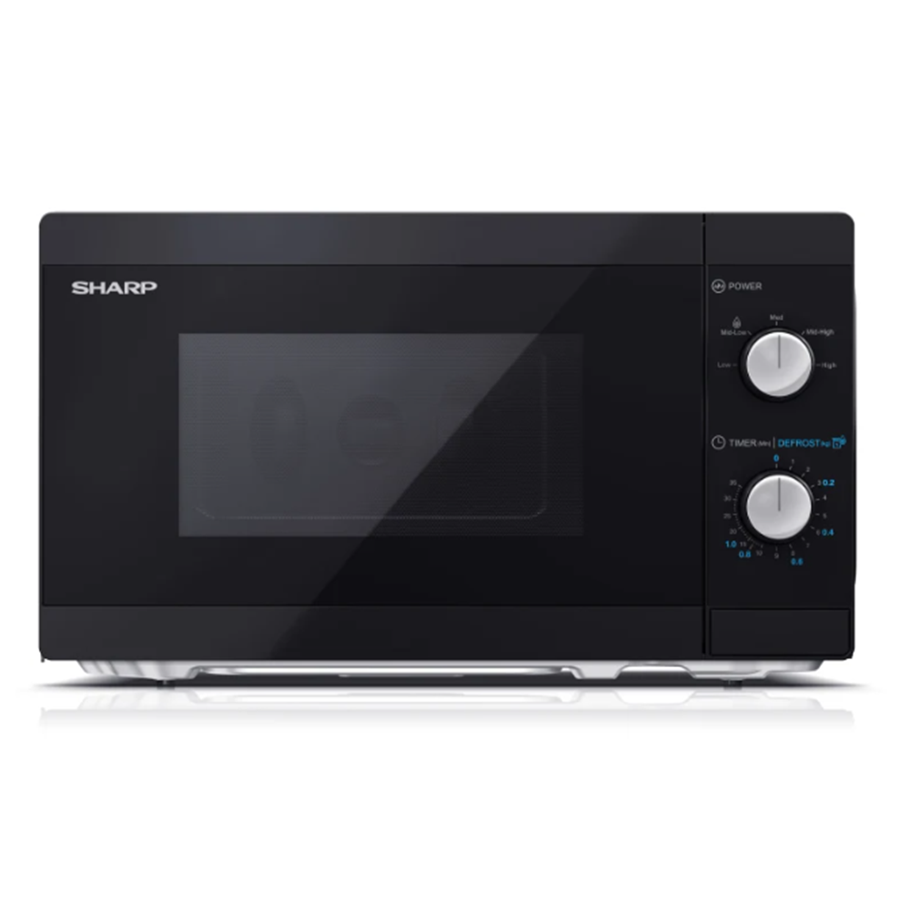 SHARP 20 LİTRE MANUEL MİKRODALGA YC-MS01U-B 800W