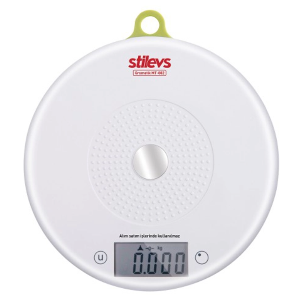 STİLEVS GRAMATİK MUTFAK TERAZİSİ YEŞİL MT-882