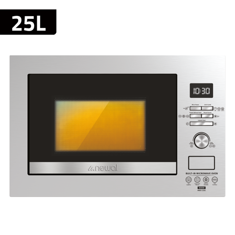 NEWAL 25 LİTRE ANKASTRE MİKRODALGA SİLVER MWO2595/5