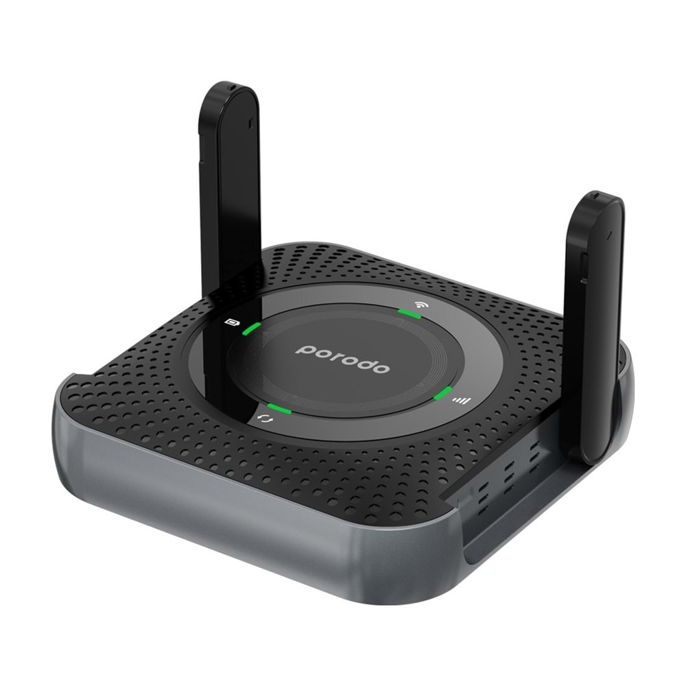 PORODO PORTABLE CPE MİFİ 3G/4G WİRELESS ROUTER PD-4GCPMF-BKGY