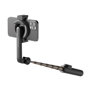 PORODO MAGNETICK SELFIE STICK WİTH 3 LEG TRIPOD AND REMOTE CONTROL PD-MGS64-BK