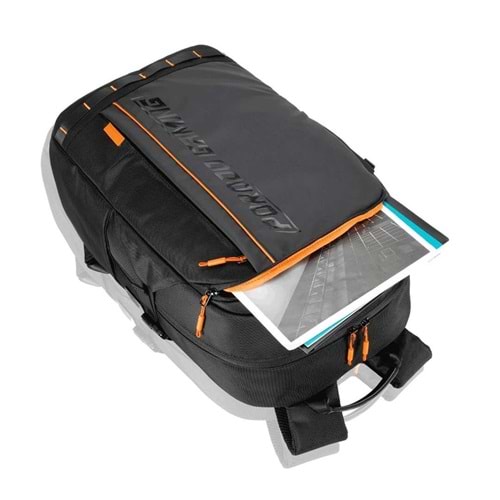 PORODO GAMING PU LAPTOP BACKPACK WITH USB-C PORT AND PS5 COMPARTMENT PDX534