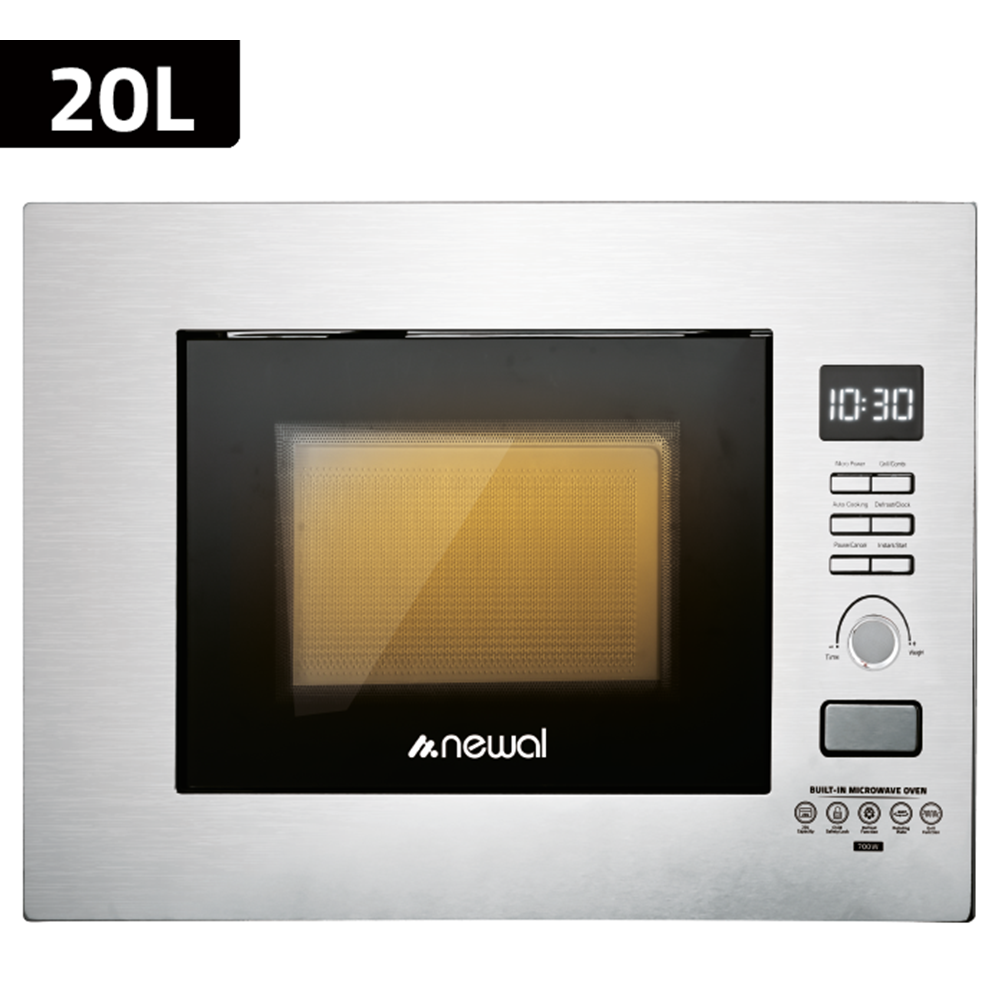 NEWAL 20 LİTRE SİLVER ANKASTRE MİKRODALGA MW0273/5