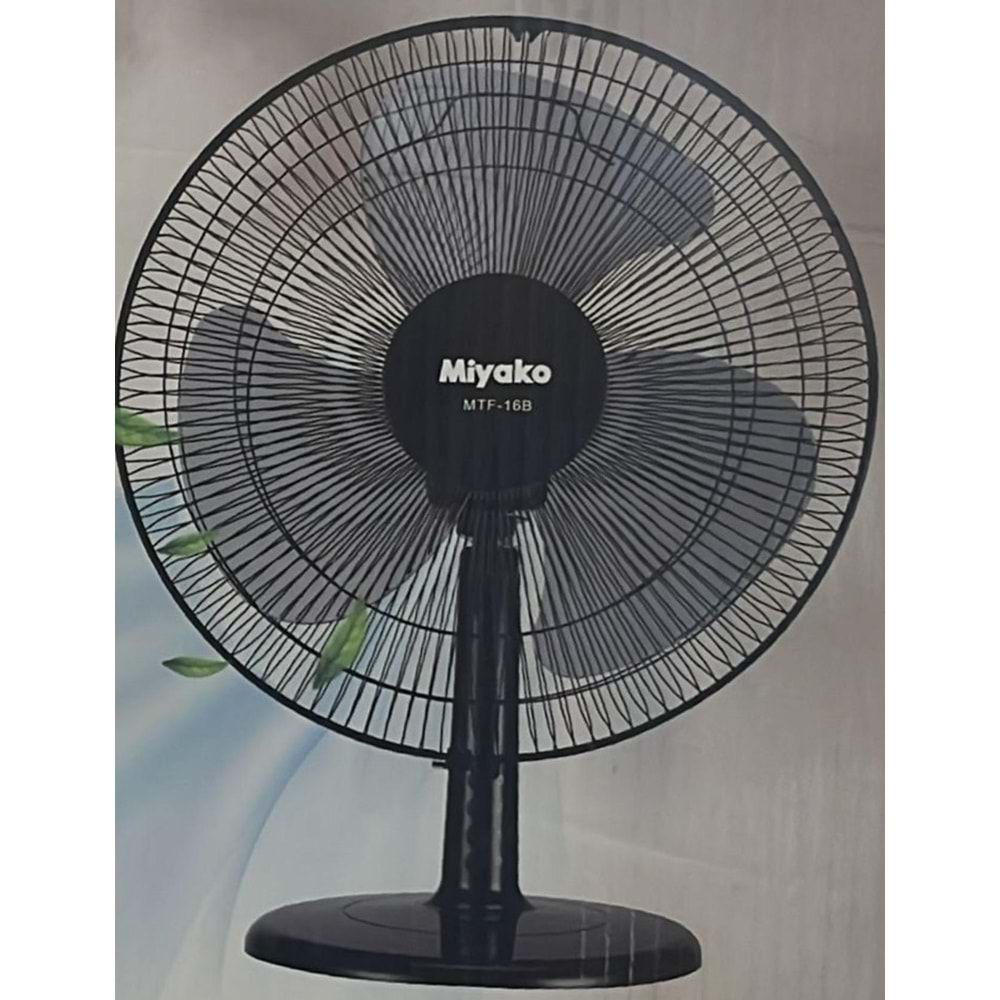 MİYAKO 16 İNÇ MASA ÜSTÜ VANTİLATÖR MTF-16B