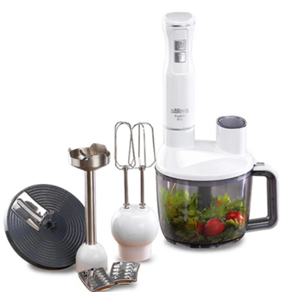 STİLEVS KENDO PRO EL BLENDERİ SETİ BEYAZ