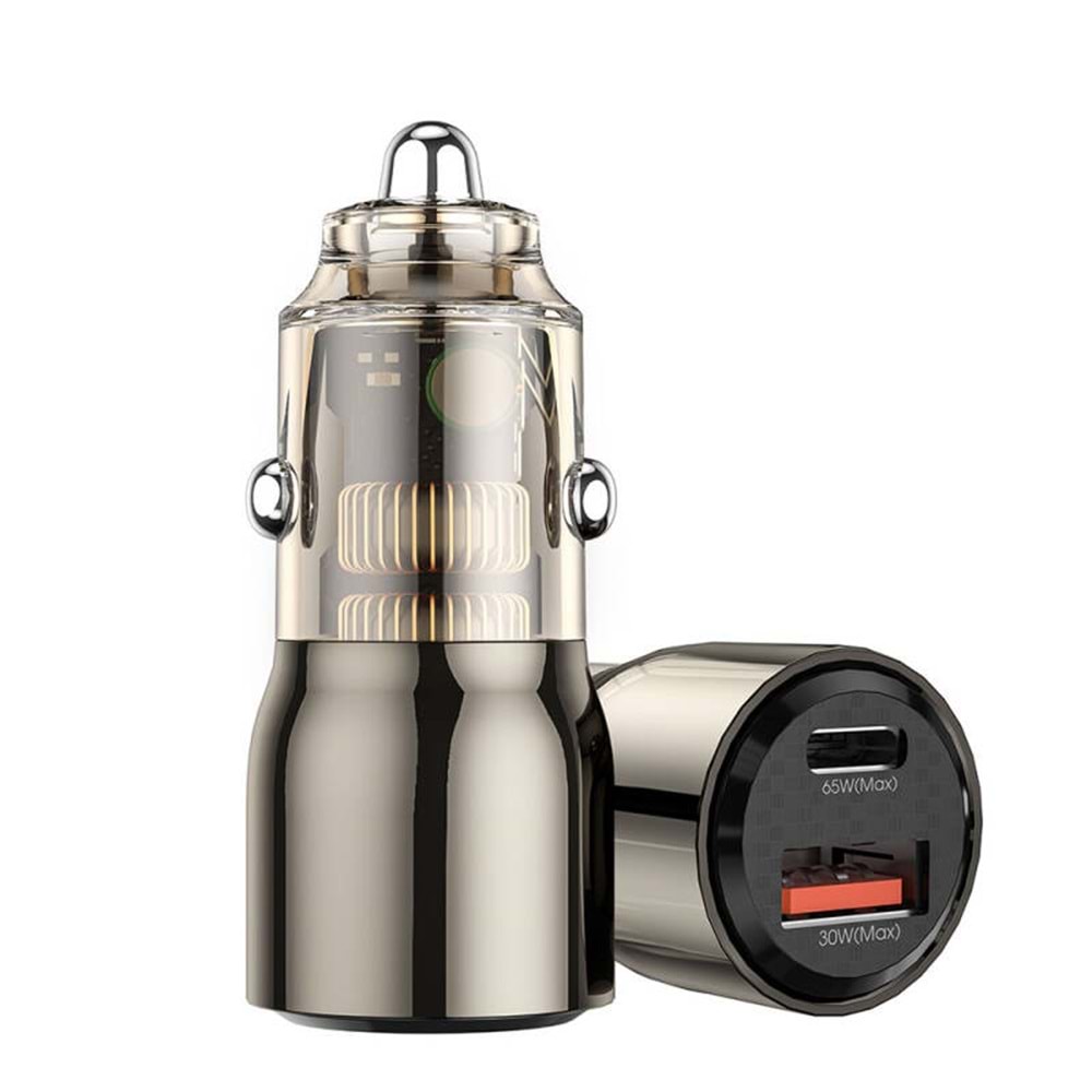 WİWU GEEK SERİSİ 95W HIZLI ARAÇ ŞARJI QC012