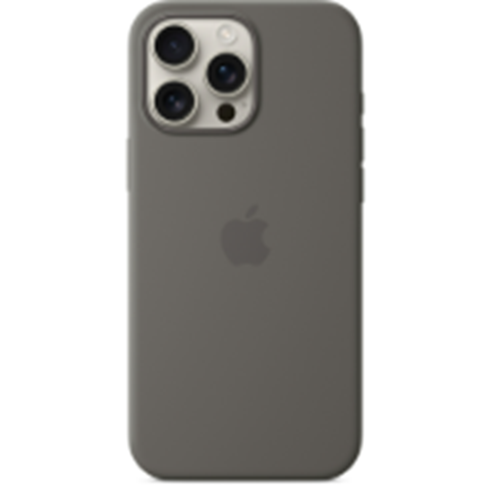 SUNİX İPHONE 16 PROMAX SİLİKON KILIF GRİ