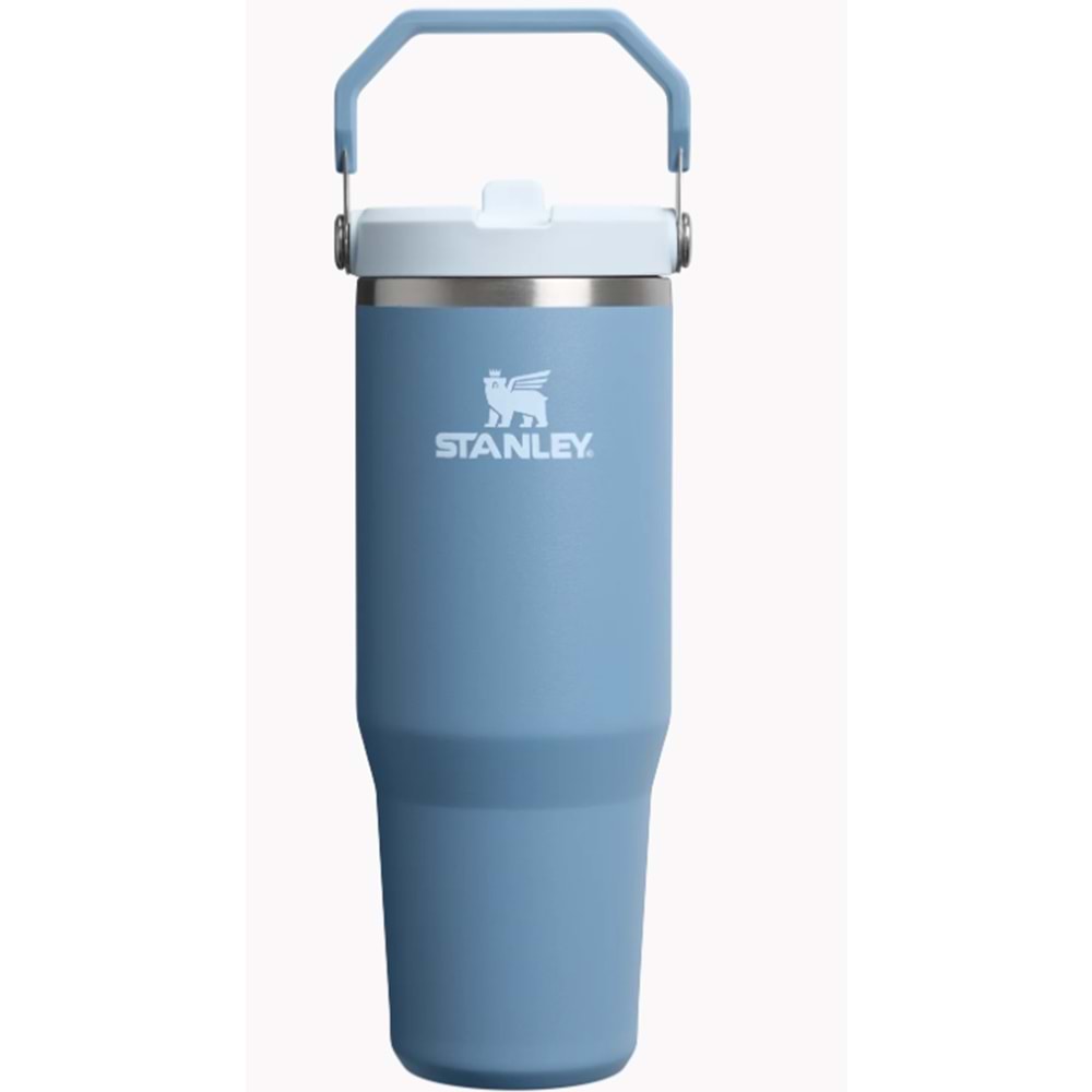 STANLEY İCEFLOW FLİP STRAW TUMBLER 590ML MAVİ