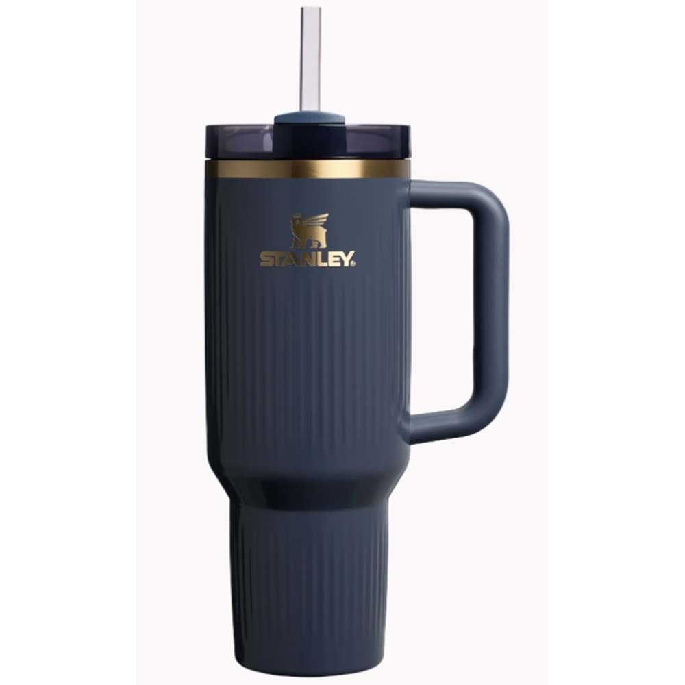 STANLEY FLUTED TUMBLER QUENCHER 40 OZ 1.18 LİTRE LACİVERT TERMOS