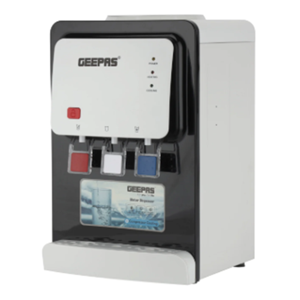 GEEPAS MASA ÜSTÜ SU SEBİLİ BEYAZ GWD17022