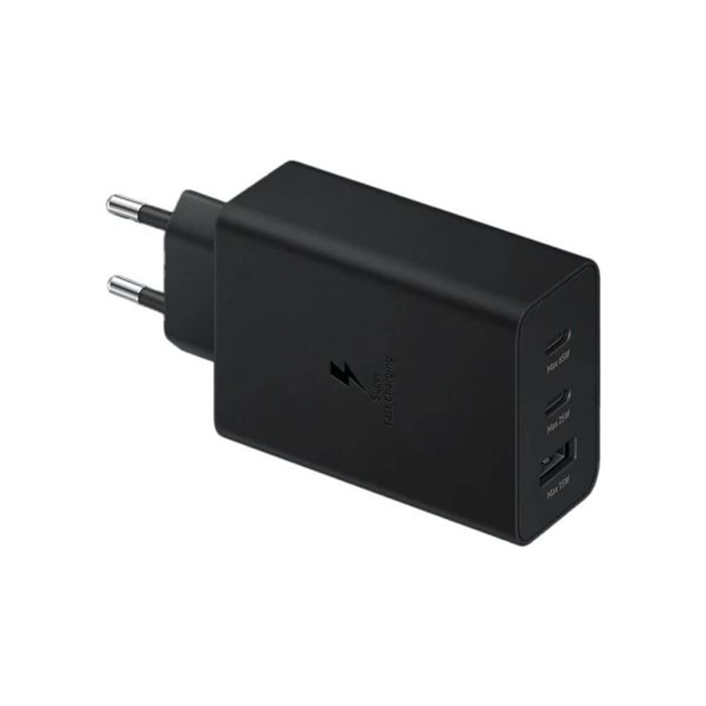 SAMSUNG 65W PD POWER ADAPTER TRİO USB-C 2 PORT - USB-A PORT