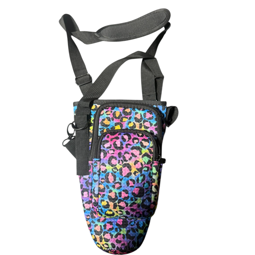 RENKLİ LEOPAR TASARIM KLASİK STANLEY ÇANTASI STANLEY AKSESUAR