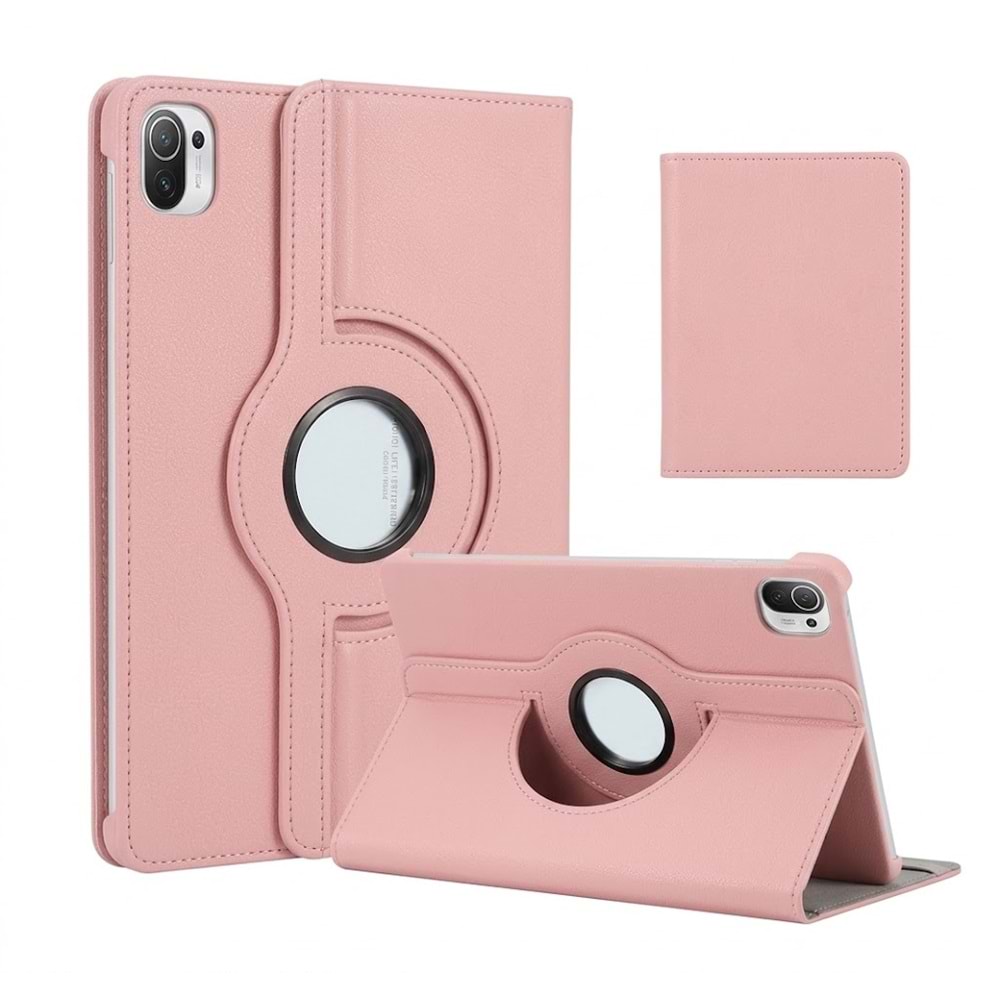 SUNİX GALAXY TAB A9 PLUS KAPAKLI TABLET KILIFI PEMBE