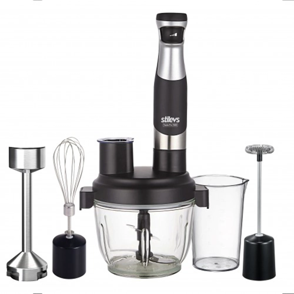 STİLEVS TANTO PRO 1500 W-EL BLENDER SETİ SİYAH&İNOX