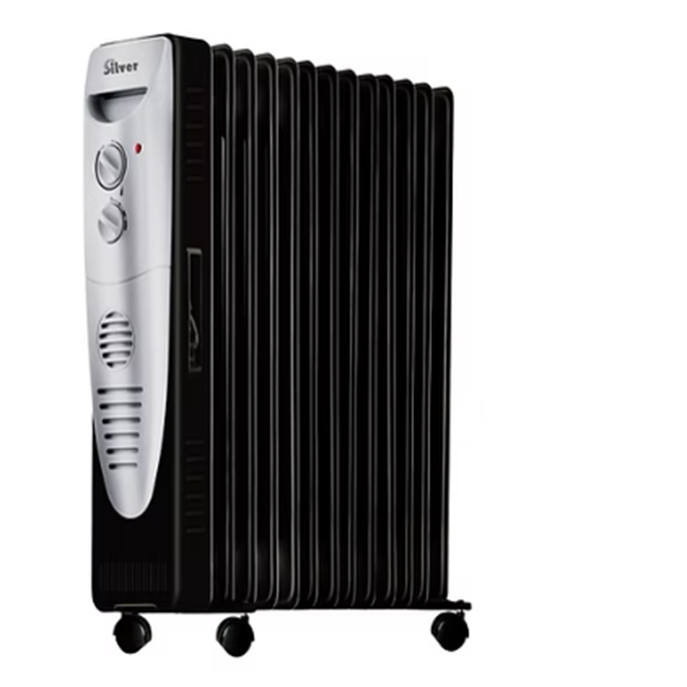 SİLVER 13 DİLİM RADYATÖR SOBA SİYAH