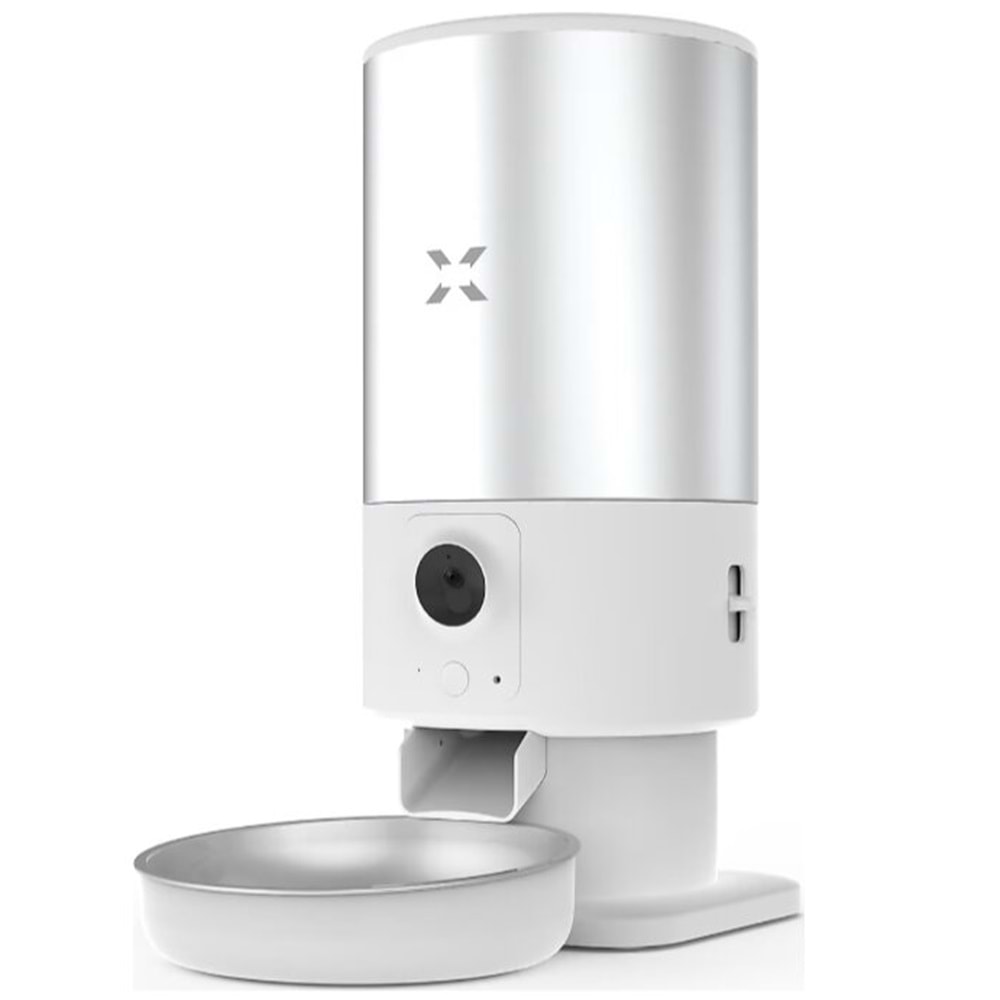 XENON SMART AKILLI ÇELİK MAMA KABI Wİ-Fİ UZAKTAN SESLİ VE KAMERA KONTROLLÜ X8605