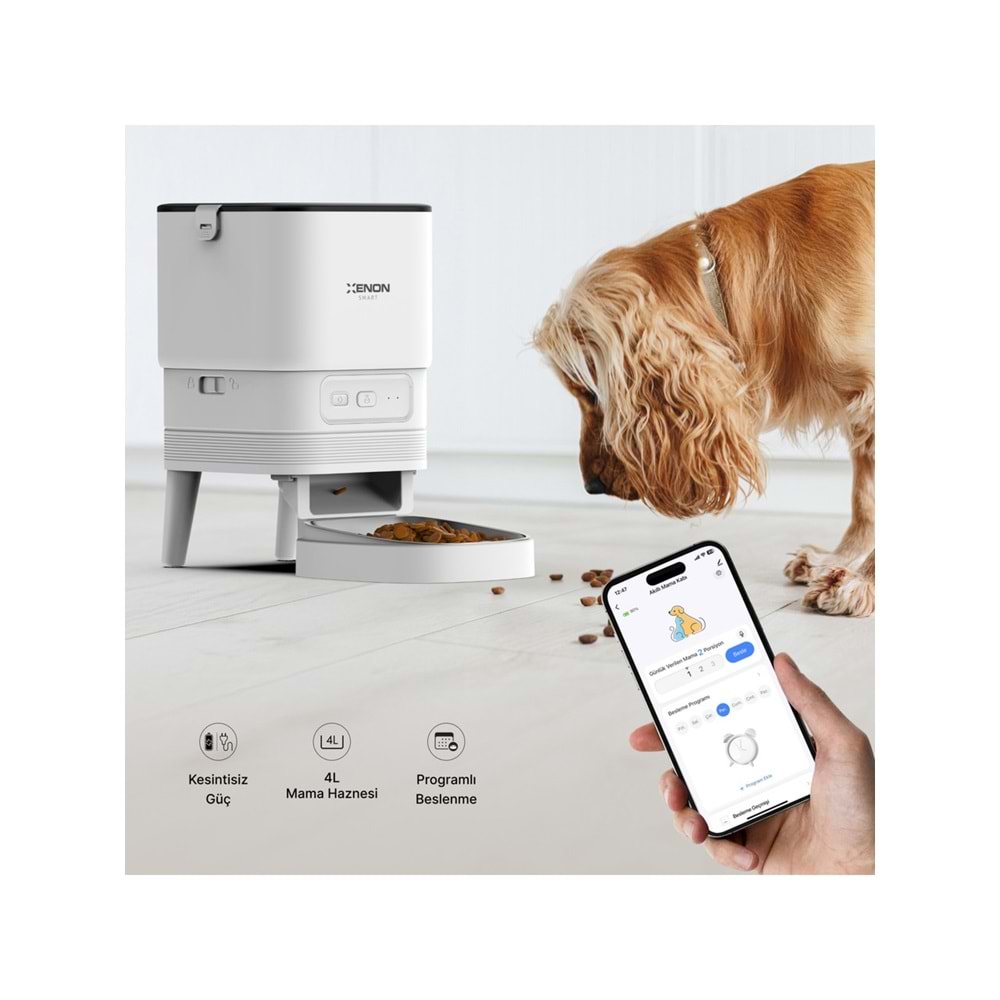 XENON SMART AKILLI MAMA KABI Wİ-Fİ UZAKTAN SESLİ VE KAMERA KONTROLLÜ X8612