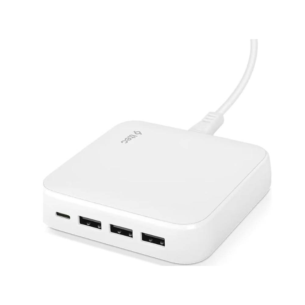 TTEC SMARTCHARGER QUATTRO GAN 65W PD SEYAHAT HIZLI ŞARJ ALETİ USB-C + 3 USB-A 2SCG02B