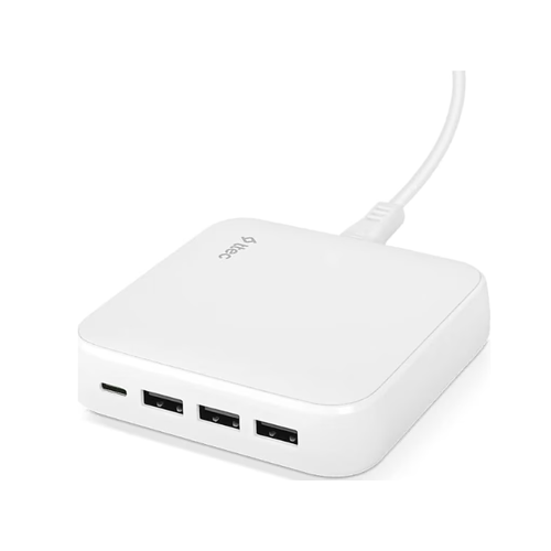 TTEC SMARTCHARGER QUATTRO GAN 65W PD SEYAHAT HIZLI ŞARJ ALETİ USB-C + 3 USB-A 2SCG02B