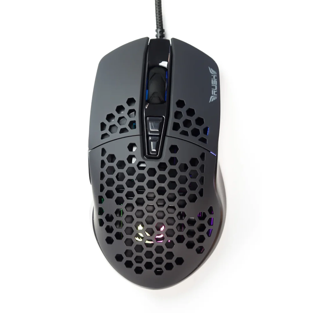 RUSH RM404 TREPAN OYUNCU MOUSE SİYAH