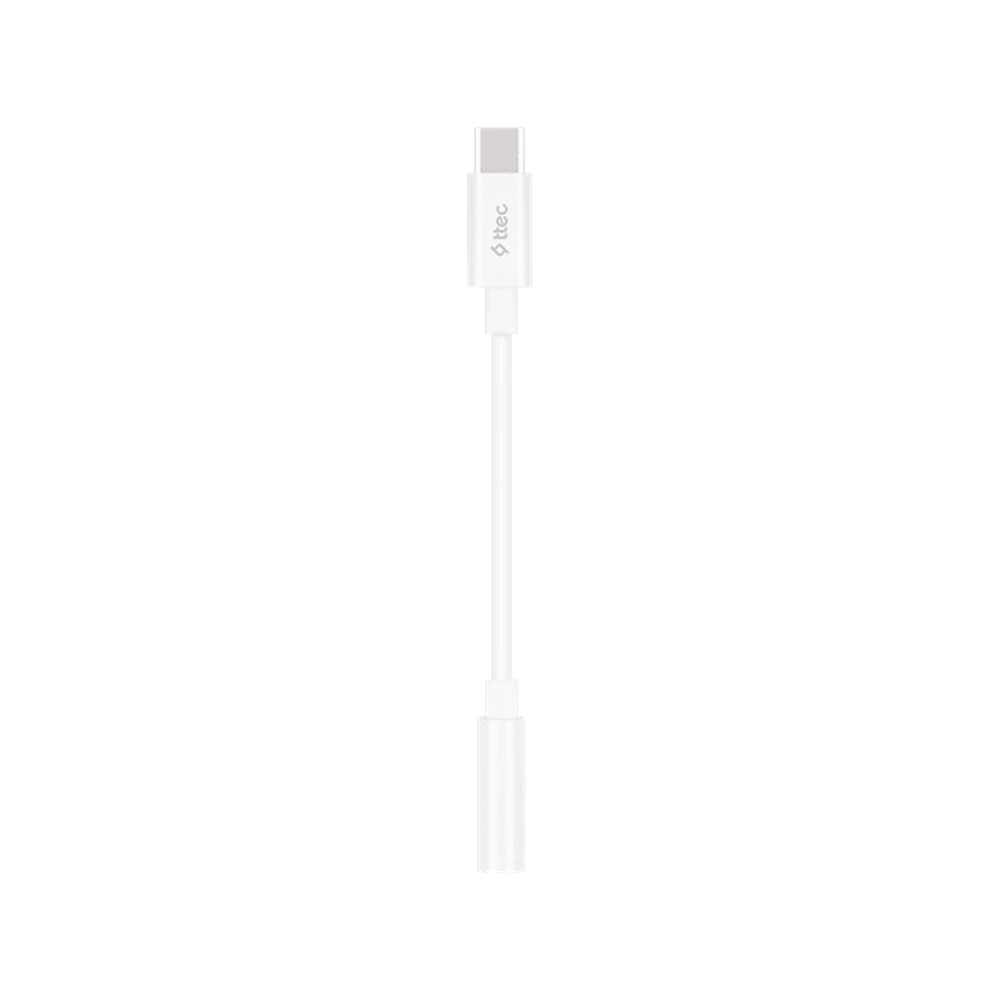 TTEC 2AK04B USB-C 3.5MM AUX ADAPTÖR 11CM BEYAZ
