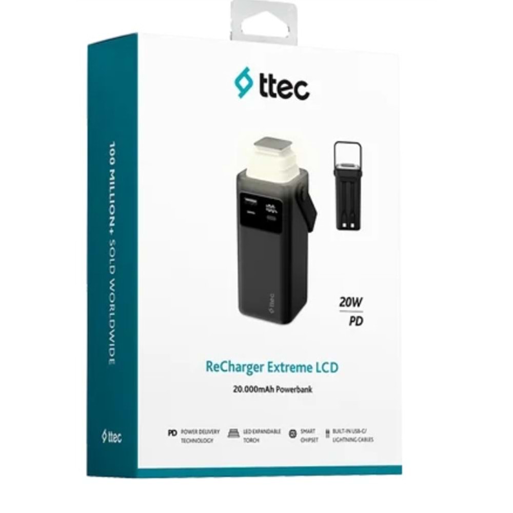 TTEC 2BB238S EXTREME 20000 MAH POWERBANK
