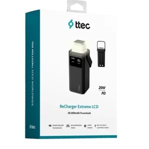 TTEC 2BB238S EXTREME 20000 MAH POWERBANK