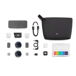 DJİ MİC MİNİ 2 (2TX+1RX+CHARGİNG CASE) MİCRPHONE
